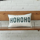 Green and white christmas plaid cotton cushion cover living room by Decorbites