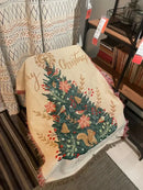 GobekUsa Christmas Throw Blanket - Festive Living Room Decor & Sofa Towel