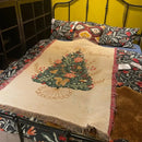 GobekUsa Christmas Throw Blanket - Festive Living Room Decor & Sofa Towel