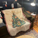 GobekUsa Christmas Throw Blanket - Festive Living Room Decor & Sofa Towel