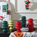GobekUsa Christmas Tree Ceramic Vase Xmas Decor Table Flowers Room Decor