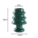GobekUsa Christmas Tree Ceramic Vase Xmas Decor Table Flowers Room Decor