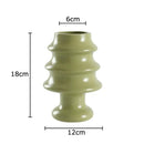 GobekUsa Christmas Tree Ceramic Vase Xmas Decor Table Flowers Room Decor