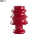 GobekUsa Christmas Tree Ceramic Vase Xmas Decor Table Flowers Room Decor