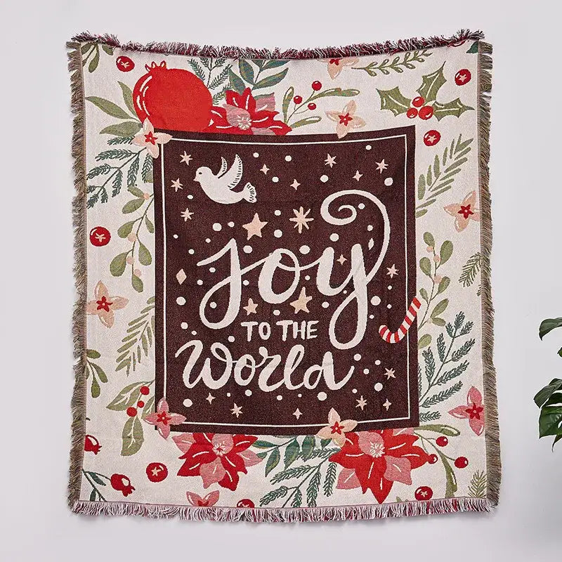 GobekUsa Christmas Tree Knitted Throw Blanket, photo 11 of 20