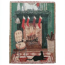 GobekUsa Christmas Tree Knitted Throw Blanket