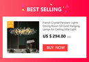 GobekUsa Chrome Rectangular Crystal Chandelier Light Fixture