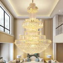 Decorbites classic crystal chandelier clear & gold living room light by Decorbites