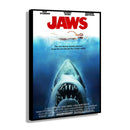 GobekUsa Classic JAWS Movie Poster Canvas Wall Art