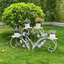 GobekUsa Classic Tall Plant Stand Set for Indoor/Outdoor