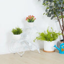 GobekUsa Classic Tall Plant Stand Set for Indoor/Outdoor