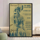 GobekUsa Classic TV Drama Girl Art Poster Canvas