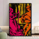 GobekUsa Classic TV Drama Girl Art Poster Canvas