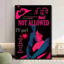 GobekUsa Classic TV Drama Girl Art Poster Canvas