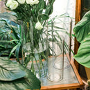 Modern clear acrylic cylinder vase wedding dining room decor