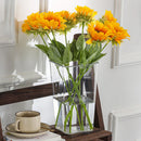 GobekUsa Clear Acrylic Hurricane Flower Vase - Large Size