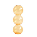 GobekUsa Clear Glass Bubble Vase for Home Decor
