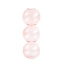 GobekUsa Clear Glass Bubble Vase for Home Decor