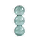 GobekUsa Clear Glass Bubble Vase for Home Decor