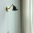 GobekUsa Clear Glass LED Wall Sconce Rotate Up Down, Perfect for Dining Room, Bathroom