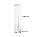 GobekUsa Clear Glass Test Tube Vases for Plants