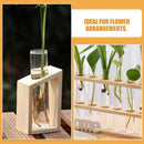 GobekUsa Clear Glass Test Tube Vases for Plants