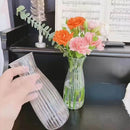 GobekUsa Clear Nordic Plastic Vase for Hydroponic Flowers