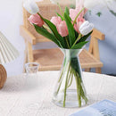 GobekUsa Clear Nordic Plastic Vase for Hydroponic Flowers