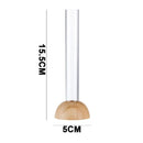 GobekUsa Clear Plastic Test Tube Vase for Home Decor