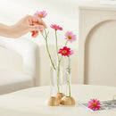 GobekUsa Clear Plastic Test Tube Vase for Home Decor