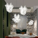 GobekUsa Cloth Minimalist LED Chandelier Ceiling Pendant for Home Decor