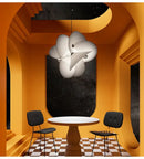 GobekUsa Cloth Minimalist LED Chandelier Ceiling Pendant for Home Decor