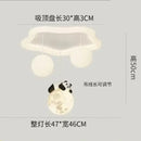 GobekUsa Cloud Bubble Ball Ceiling Light for Kids' Room Bedroom Nursery