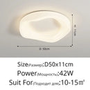 GobekUsa Cloud Cookie LED Chandeliers Modern Minimalist Children's Room Bedroom Lamp