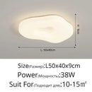 GobekUsa Cloud Cookie LED Chandeliers Modern Minimalist Children's Room Bedroom Lamp