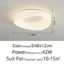 GobekUsa Cloud Cookie LED Chandeliers Modern Minimalist Children's Room Bedroom Lamp