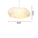 GobekUsa Cloud Cotton Pendant Light Chandelier for Living Dining Room
