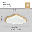 GobekUsa Cloud Lamp Ceiling LED Cute Indoor Decoration Light