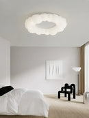 GobekUsa Cloud LED Chandelier Modern Nordic Ceiling Lamp Ring Lighting