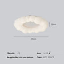 GobekUsa Cloud LED Chandelier Modern Nordic Ceiling Lamp Ring Lighting