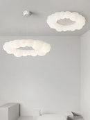 GobekUsa Cloud LED Chandelier Modern Nordic Ceiling Lamp Ring Lighting