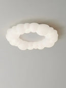 GobekUsa Cloud LED Chandelier Modern Nordic Ceiling Lamp Ring Lighting