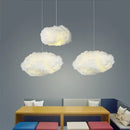 GobekUsa Cloud LED Pendant: Modern Hanging Lamp for Living, Bedroom, Kids Room Lighting