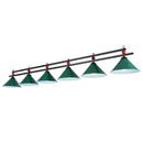 GobekUsa Conical Island Metal Pendant Ceiling Light - Industrial Style with Decorative Billiards Accent