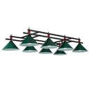 GobekUsa Conical Island Metal Pendant Ceiling Light - Industrial Style with Decorative Billiards Accent