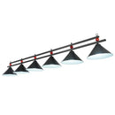 GobekUsa Conical Island Metal Pendant Ceiling Light - Industrial Style with Decorative Billiards Accent