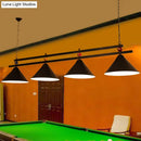 GobekUsa Conical Island Metal Pendant Ceiling Light - Industrial Style with Decorative Billiards Accent