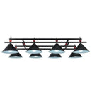 GobekUsa Conical Island Metal Pendant Ceiling Light - Industrial Style with Decorative Billiards Accent