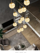 GobekUsa Contemporary Crystal Ball Chandelier - Free Shipping