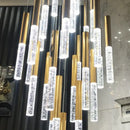 GobekUsa Contemporary Crystal Chandelier for Large Staircase